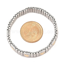 304 Stainless Steel Stretch Bracelets&nbsp;BJEW-U015-03G-01