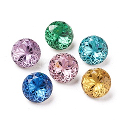 K9 Glass Rhinestone Pointed Back Cabochons&nbsp;RGLA-P030-06B-M02