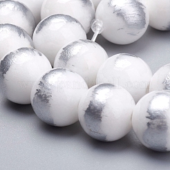 Natural Mashan Jade Beads Strands&nbsp;G-G833-8mm-23