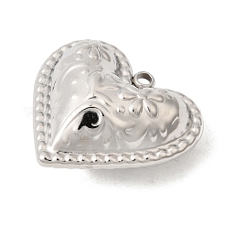 304 Stainless Steel Pendants&nbsp;STAS-B128-11C-P