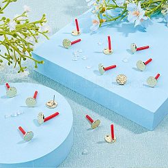 60Pcs Alloy Stud Earring Findings&nbsp;FIND-FH0005-71