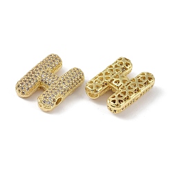 Brass Micro Pave Clear Cubic Zirconia Pendants&nbsp;KK-Z041-01G-H