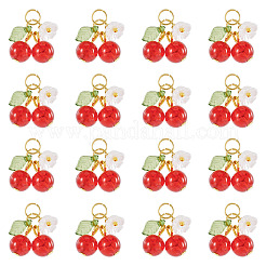 2 Sets Glass & Resin Pendants&nbsp;FIND-TA0006-75