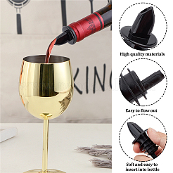 10Pcs Plastic Wine Bottle Pourer&nbsp;AJEW-CP0001-91