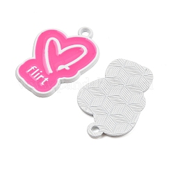 Spray Paint Alloy Pendants&nbsp;PALLOY-R451-03