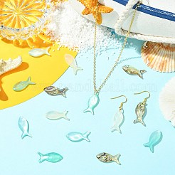 16Pcs 4 Colors Natural Shell Pendants&nbsp;SHEL-CJ0001-40