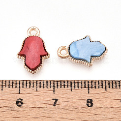 Alloy Acrylic Pendants&nbsp;OACR-T028-39
