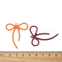 Spray Painted Alloy Pendants&nbsp;PALLOY-S037-03