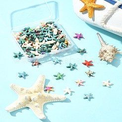 100Pcs 13 Styles Synthetic Turquoise Dyed Beads&nbsp;G-FS0005-86