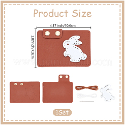 1 Set DIY Clutch Bag Making Kits&nbsp;DIY-CL0001-63C