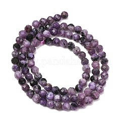 Natural Charoite Beads Strands&nbsp;GG-CBAA8F4-B09-4mm-B