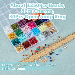 DIY Imitation Gemstone Jewelry Making Finding Kit&nbsp;DIY-DC0002-89