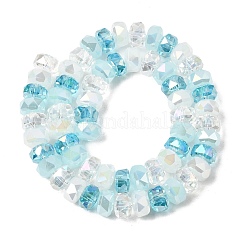 Ombre Effect Electroplate Glass Beads&nbsp;LS-EGLA-F168-01