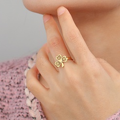 304 Stainless Steel Finger Rings&nbsp;RJEW-L129-04G