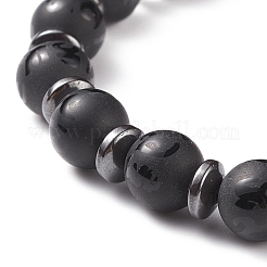 Om Mani Padme Hum Mala Bead Bracelet&nbsp;BJEW-JB08646