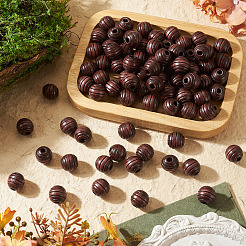 Wood European Beads&nbsp;WOOD-TA0003-10B