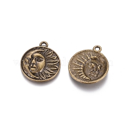 Tibetan Style Alloy Pendants&nbsp;LS-TIBEP-Q064-116AB-NR
