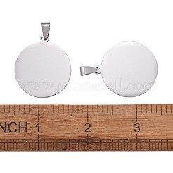 Tarnish Resistant 304 Stainless Steel Pendants&nbsp;STAS-I140-17S