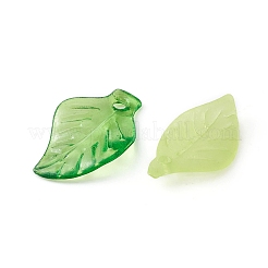 100Pcs 5 Style Transparent Acrylic Pendants&nbsp;MACR-YW0002-63