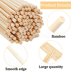 Round Bamboo Sticks&nbsp;WOOD-WH0030-83A