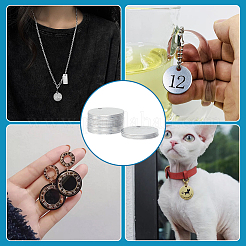50Pcs Aluminum Pendants&nbsp;ALUM-BC0001-77