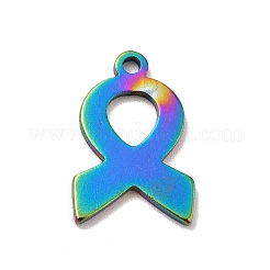 Ion Plating(IP) 201 Stainless Steel Charms&nbsp;STAS-I197-021M