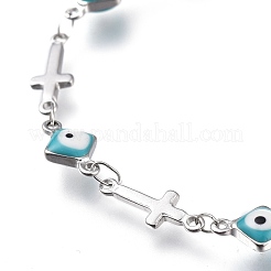 304 Stainless Steel Link Bracelets&nbsp;BJEW-M203-08P
