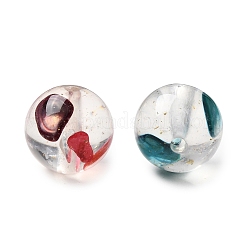 Transparent Resin & Natural Shell Beads&nbsp;RE-CBA2450-04