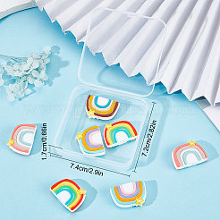 8Pcs 4 Colors ilicone Beads&nbsp;SIL-SC0001-12