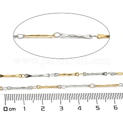 Ion Plating(IP) 304 Stainless Steel Bar Link Chains&nbsp;CHS-M005-11GP