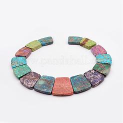 Natural Imperial Jasper Graduated Beads Strands&nbsp;G-P296-A05