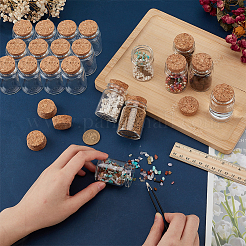 Glass Cork Bottles Ornament&nbsp;DIY-WH0430-987B