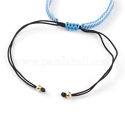 Adjustable Nylon Thread Braided Bracelet Making&nbsp;AJEW-JB00857-01