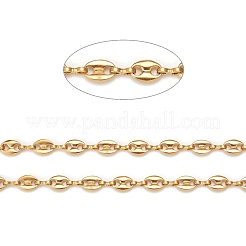 Ion Plating(IP) 304 Stainless Steel Coffee Bean Chains&nbsp;CHS-N002-01G