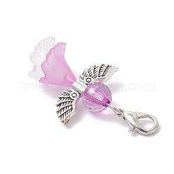 Transparent Acrylic Angel Pendant Decorations&nbsp;HJEW-JM04126