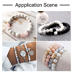 4 Strands 4 Style Natural Howlite Beads Strands&nbsp;G-TA0001-34