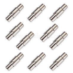 Smooth 304 Stainless Steel Magnetic Screw Clasps&nbsp;STAS-PJ0001-09P