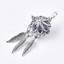 Alloy Cage Big Pendants&nbsp;G-S246-19