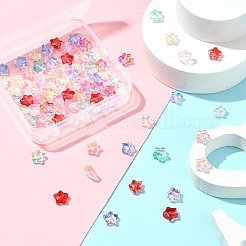 90Pcs 9 Colors Electroplate Glass Beads&nbsp;EGLA-FS0001-49