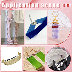 300Pcs 3 Colors Iron Ribbon Ends&nbsp;FIND-GA0008-14
