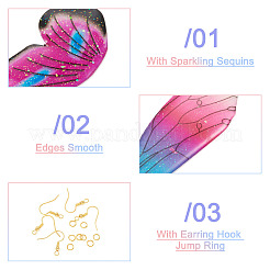 DIY Earring Jewelry Kits&nbsp;DIY-TA0009-75