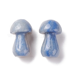 Dyed & Heated Natural Blue Aventurine GuaSha Stone&nbsp;G-A205-25V