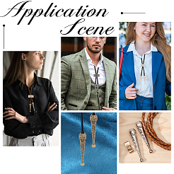 DIY Bolo Tie Making Kit&nbsp;DIY-CA0007-09