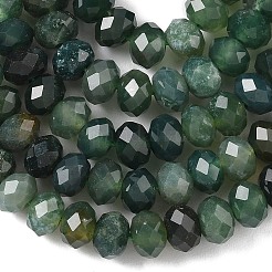Natural Moss Agate Bead Strands&nbsp;G-D344-A11