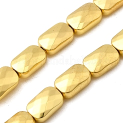 Electroplate Glass Beads Strands&nbsp;EGLA-F166-18