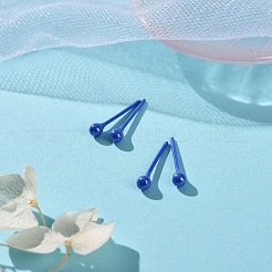 Hypoallergenic Bioceramics Zirconia Ceramic Stud Earrings&nbsp;EJEW-Z023-11A