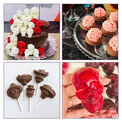 2Pcs 2 Styles Food Grade Silicone Molds&nbsp;SIL-TA0002-17