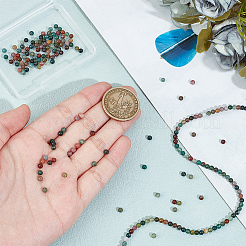 2 Strands Natural Indian Agate Beads Strands&nbsp;G-OC0005-65