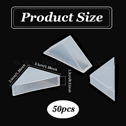 50Pcs Plastic Triangle Corner Protector&nbsp;FIND-NB0005-48D