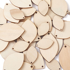DIY Unfinished Wooden Pendant Earring Making Kits&nbsp;DIY-YS0001-16